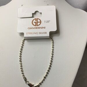 Giani Bernini Sterling Silver Beaded Bracelet